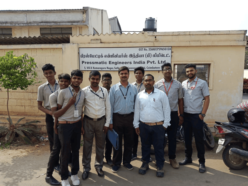Industrial Visit at Pressmatic Engineers